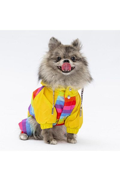Pawstar Peru Dog Jumpsuit Raincoat Dog Raincoat Dog Outfit Dog Dress