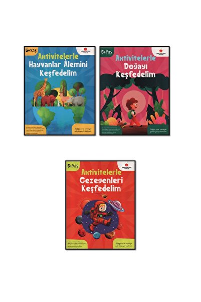 Sabri Ülker Vakfı Yayınları Let's Discover with Activities Series 3 Book Set