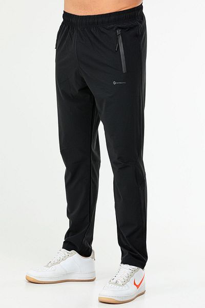 speedlife Black Regular Straight Leg Large Size Men's Tracksuit Bottom Xd0404