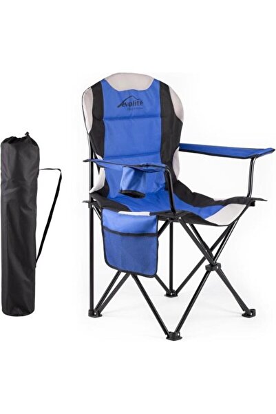 Evolite Çamur Outdoor Nature Katlanabilir Kamp Koltuğu - Mavi