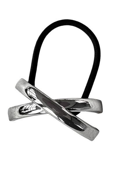 TAKIŞTIR Cataramă din cauciuc din metal de culoare argintie