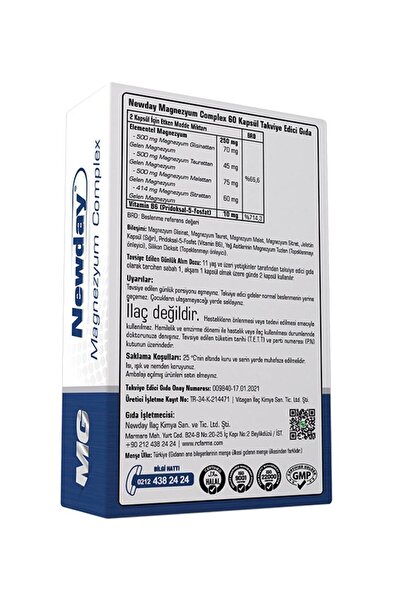 newday Magnezyum Complex 3x