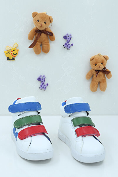 Moda Lime Unisex Sıcak Tutan Astarlı Chunky Kaymaz ve Rahat Taban Çocuk Kışlık Bot Kışlık Çocuk Bot