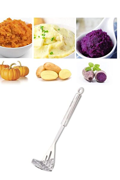 Jet's Home Patates Ezici Paslanmaz Çelik Asma Delikli 28 cm