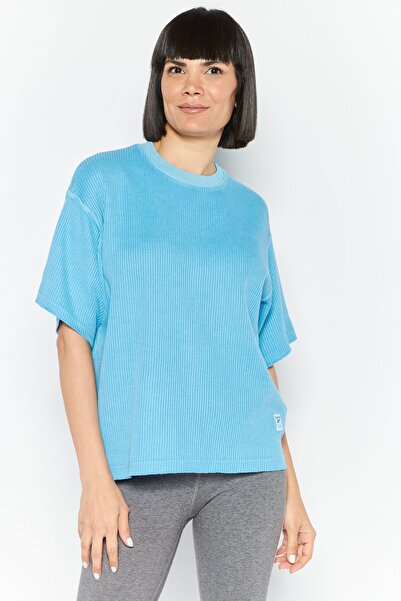 Reebok Women Sportswear Fit Training T-Shirt, Blue