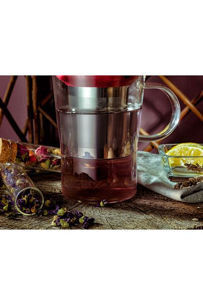 Madame Coco Bayonne Mug with Strainer