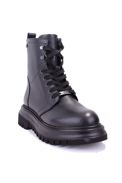 Hammer Jack Soloj 10224730   Black Orthopedic Daily Flat Heel Women's Leather Boots