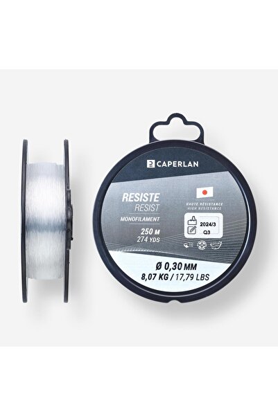 Decathlon Caperlan Fluoro Kaplamalı Balıkçılık Misinası - 250 M - Şeffaf - Li...