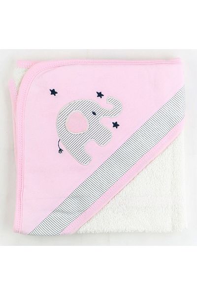 Sebi Elephant Baby Bath Towel 9884