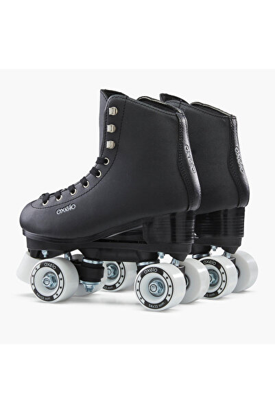 Decathlon Adult Four Wheeler
skates - Black - Quad 100