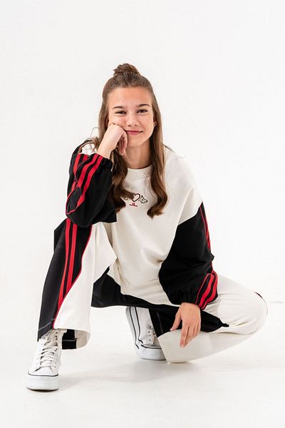 HAUSEkids Regnum Nova 9-15 Years Σετ αθλητικές φόρμες για κορίτσια - Εκρού/Μαύρο
