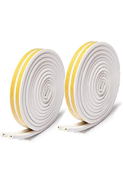 Dekals 20 Metre Beyaz Kapı Fitili Ve Pencere Fitili Bandı 10 x 2 =20 mt (2li Fitil)
