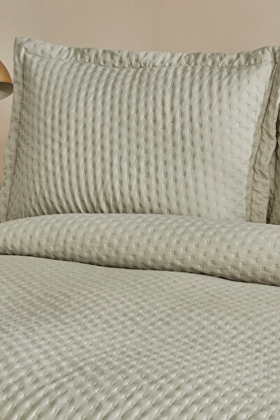 Karaca Home Breeze Soft Tek Kişilik Yatak Örtüsü Adaçayı