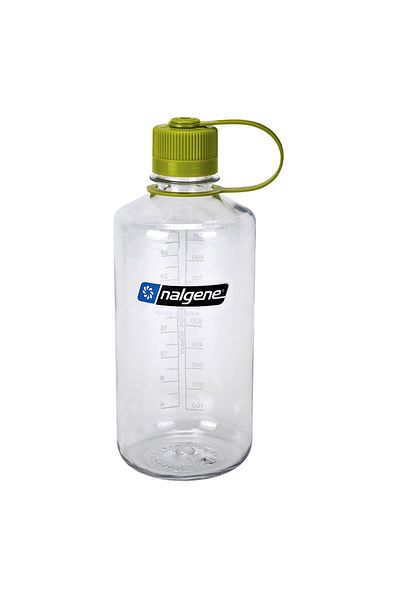 NALGENE Narrow Mouth 32oz with Transparent Green Cover