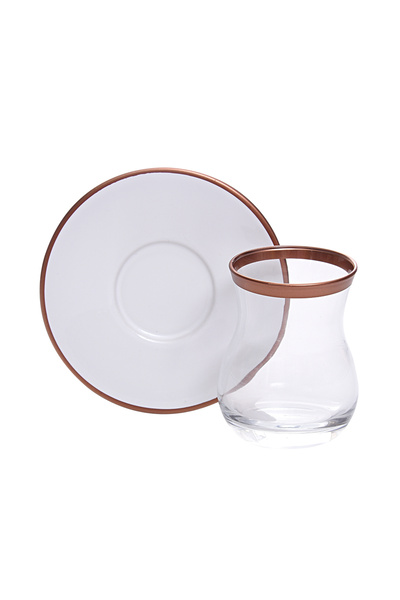 Decorium 12 Prc Çay Tk Keyif Rose Gold Bb Ars 1743