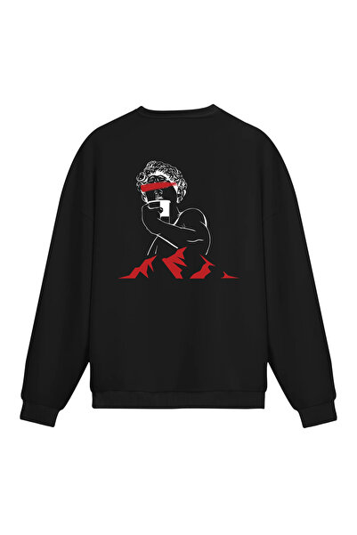 Mounte Bianca Unisex Cinque - Obična majica sa kapuljačom