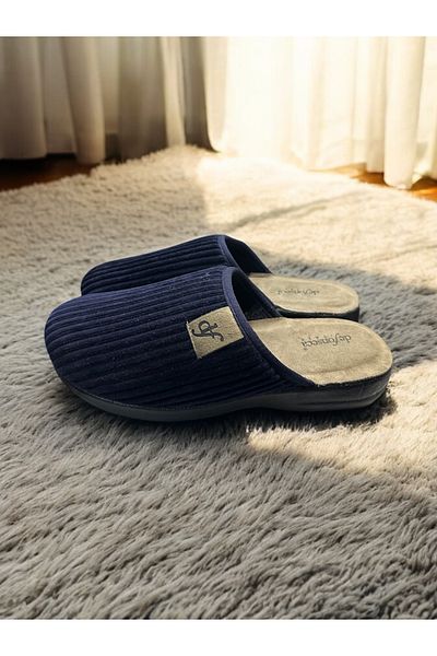 Cozi company ύφασμα Winter Bella κέντημα Εποχιακές ανδρικές παντόφλες εσωτερικού χώρου Dowry Bundle Σετ