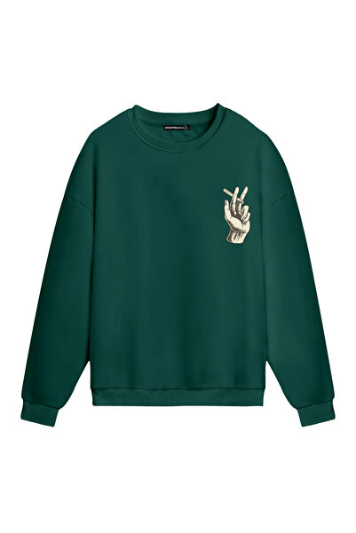 Mounte Bianca Unisex CigaMounte - Obična majica sa kapuljačom