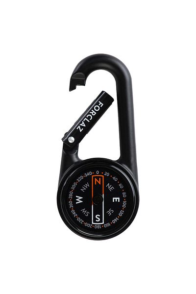 Decathlon Karabinalı Pusula - Siyah - Compact 50
