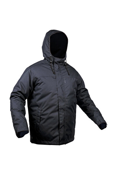 Decathlon Solognac Erkek Mont - Avcılık ve Doğa Gözlemi - Siyah - 100