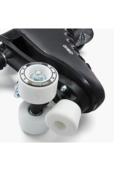 Decathlon Adult Four Wheeler
skates - Black - Quad 100