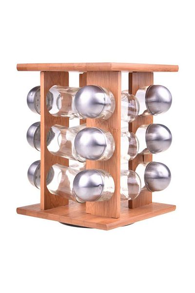 Bambum Fontina - 12pcs Rotating Spice Rack