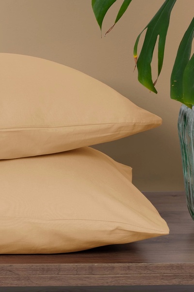 İssimo Home Ranforce Simply Pillow Case 50*70 Beige