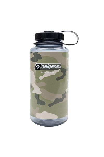 NALGENE 32 oz Black Camo Flasket