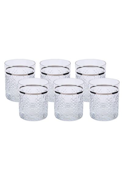 Canba Paris Boutique 6-Piece Water Glass Platinum