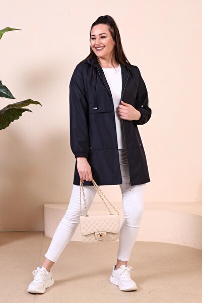 Ferace Жіночий одяг великих розмірів для мусульманок з застібкою-блискавкою, сезонний