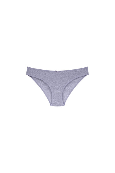 Merry Secret's Kadın Çok Renkli Likralı Esnek Yumuşak Dokulu 10 Lu Slip Külot