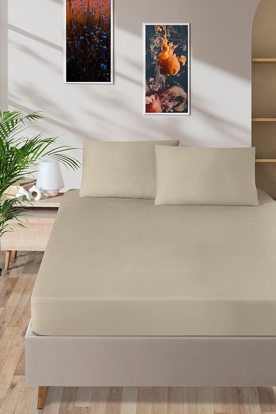Pierre Cardin Cotton Satin Fitted Sheet 120X200