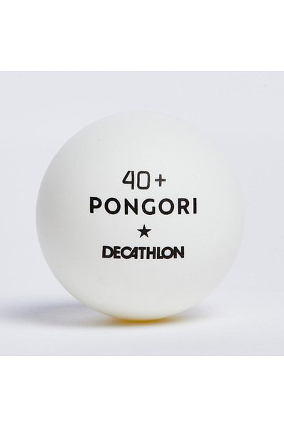 Decathlon Pongori Table Tennis Ball - 72 Pieces - White - Ttb 100