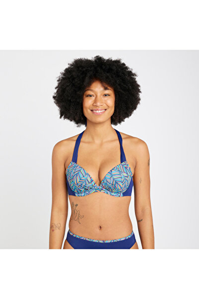 Decathlon Olaian Women's Push up Bikini Top - Turquoise - Elena