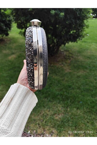 lowell home Кам'яна сіра сумка-фляга