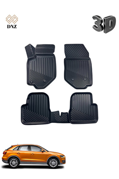 Black Gold Fiat Linea 2007+ 3D Araca Özel Oto Paspas Kauçuk Vic