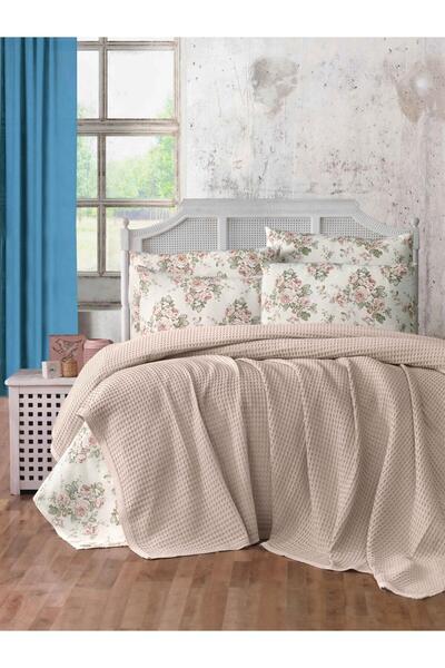 İpeksi Çift Kişilik Havuzlu Pike - BEJ