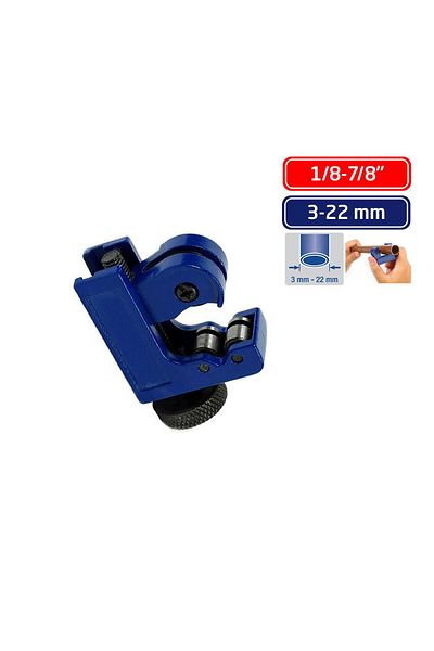 Partner Pt03074 - 3-22 mm Copper Solid Brass, Aluminum and Pvc Pipe Cutting