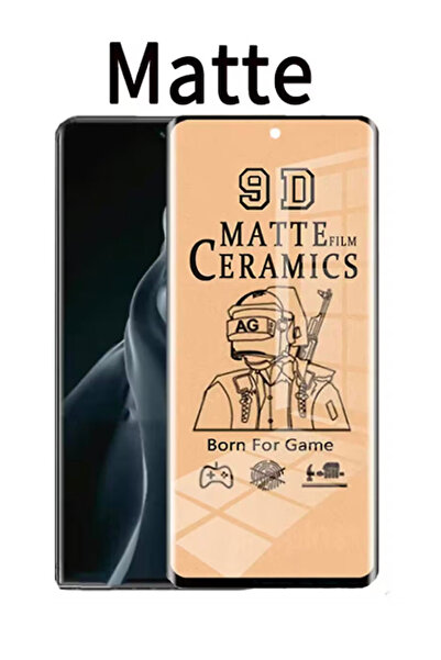 Fibaks Samsung Galaxy S21 Plus Mat Seramik Ekran Koruyucu Parmak Izi Bırakmaz Nano Cam Koruma