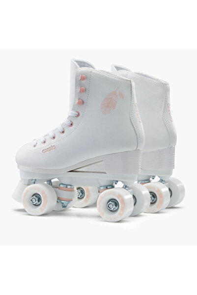 Decathlon Oxelo Adult Four Wheels Quad 100 White