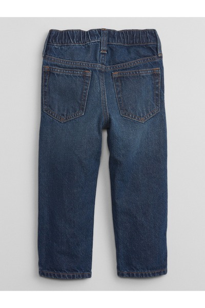 GAP Erkek Bebek Koyu Mavi 90s Original Straight Washwell™ Jean Pantolon