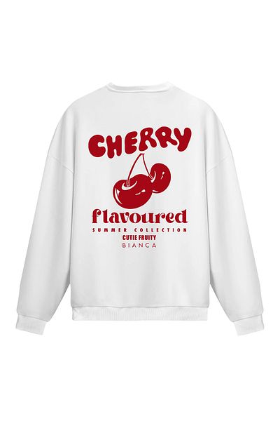 Mounte Bianca Unisex Cherry - Κανονικό φούτερ