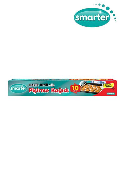 SMARTER 10 Pieces of Pre-Cut Baking Paper