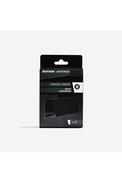 Decathlon Artengo Tenis Overgrip - 12 Adet - Siyah - Tacky