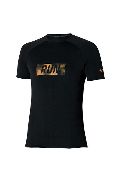 MIZUNO Tricou pentru bărbați Dryaeroflow Graphic negru