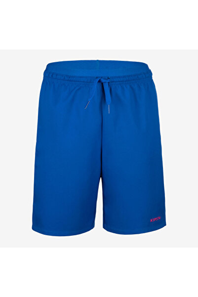 Decathlon Kipsta Çocuk Mavi Pembe Futbol Şortu - Aqua
