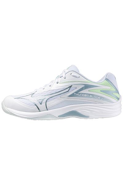 MIZUNO حذاء كرة الطائرة Thunder Blade Z للسيدات باللون الأبيض