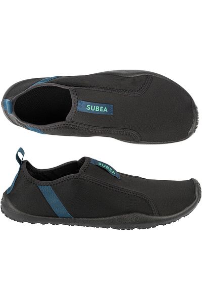 Decathlon Παπούτσια θαλάσσης για ενήλικες - Μαύρα - Aquashoes 120