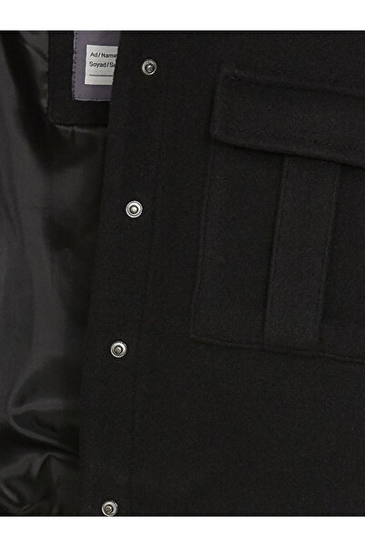 LC Waikiki Black Basic Girls' Bomber Jacket