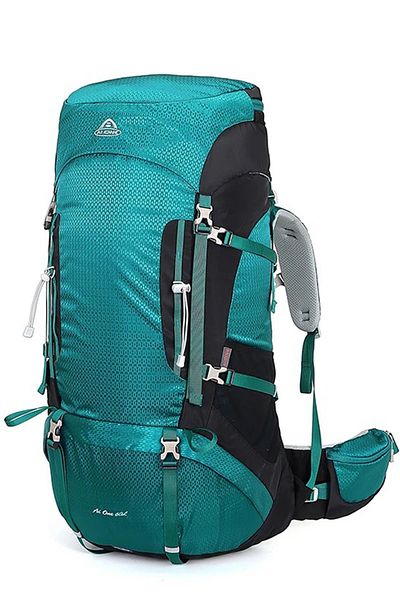 Go Veform Professional Outdoor Mountaineering, Camping and Hiking Backpack (60 Liters) Turquoise 8125